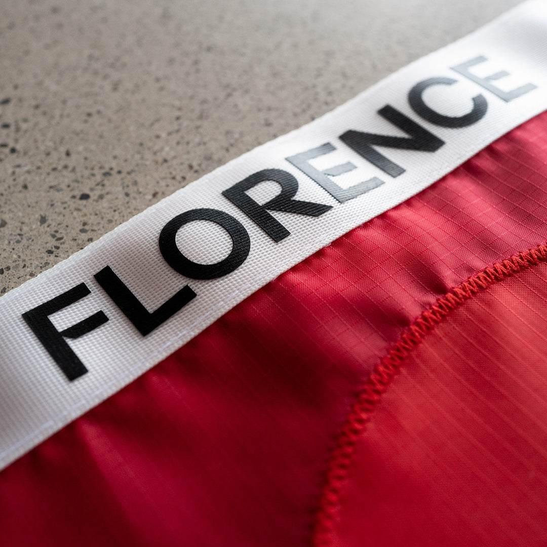 Color:Red-Florence Burgee