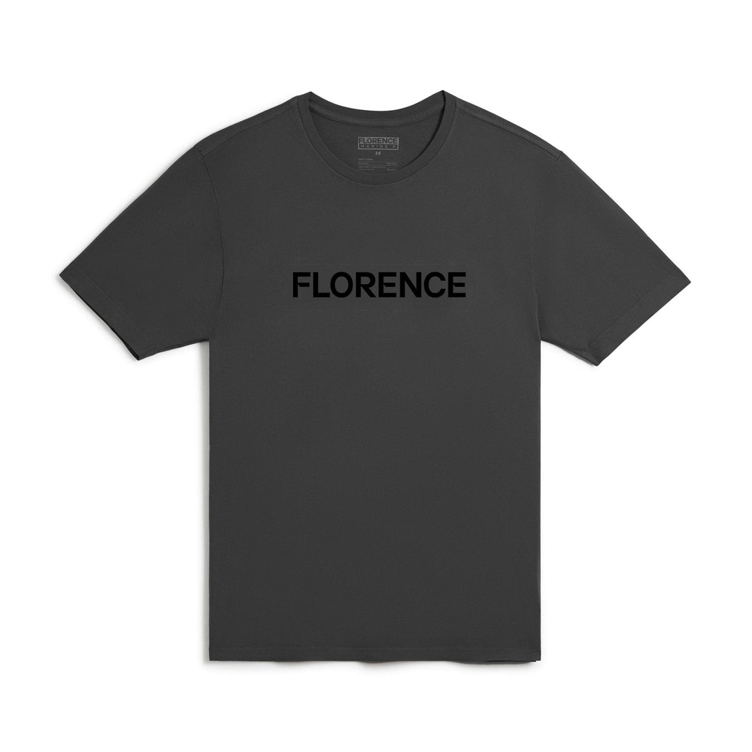 Color:Charcoal-Florence T-Shirt