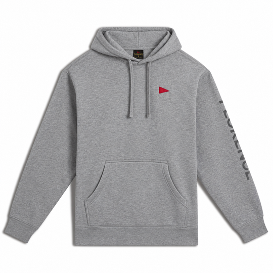 Color:Heather Grey-Florence Burgee Hoodie 