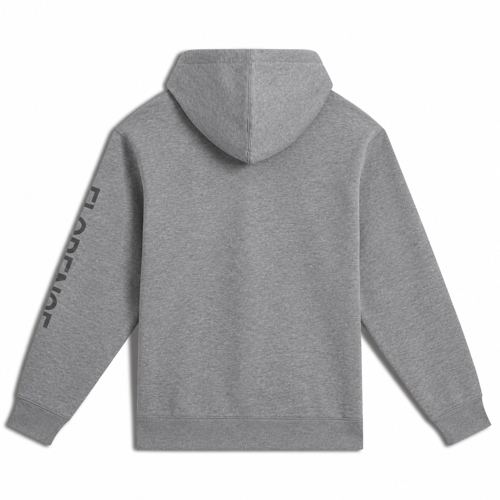 Color:Heather Grey-Florence Burgee Hoodie  -alt