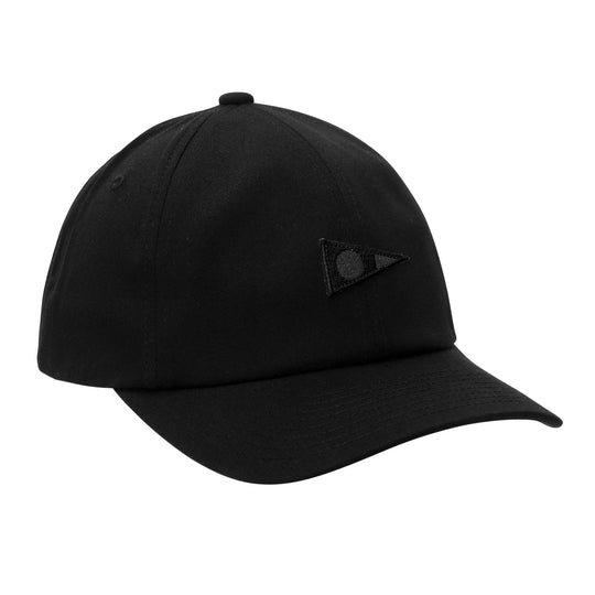 Color:Black Black-Florence Marine X Burgee Unstructured Hat - Black Label