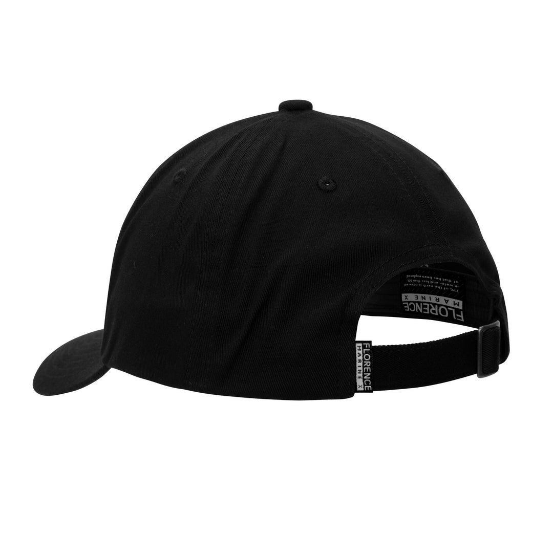 Color:Black Black-Florence Marine X Burgee Unstructured Hat - Black label -alt