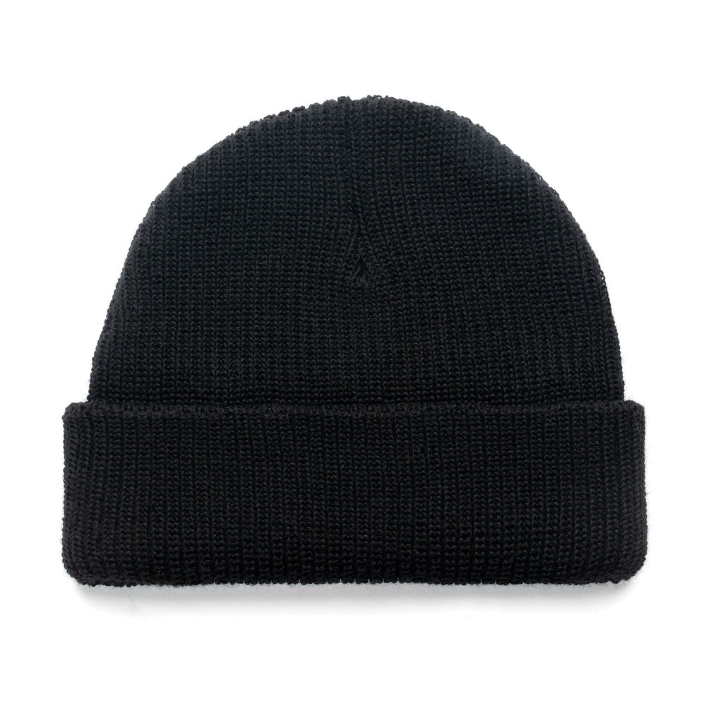 Color:Black-Florence Burgee Wool Beanie -alt