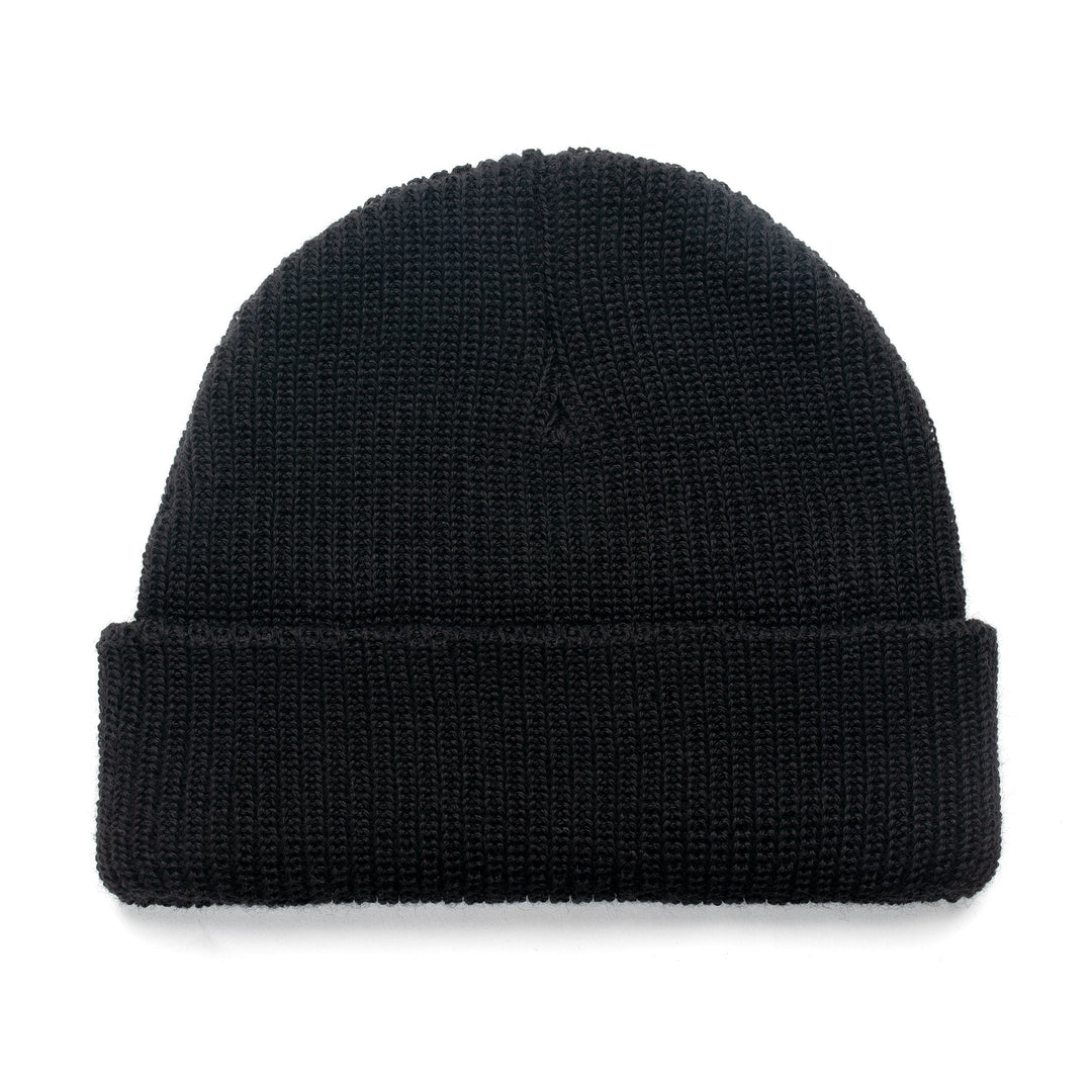 Color:Black-Florence Burgee Wool Beanie -alt
