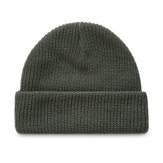 Color:Dark Sage-Florence Burgee Wool Beanie -alt
