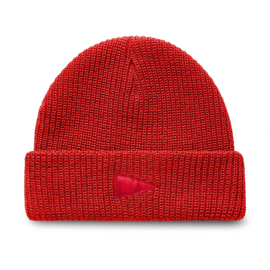 Color:Rescue Red-Florence Burgee Wool Beanie