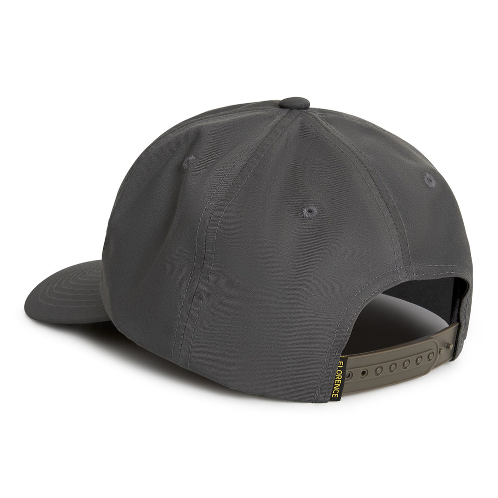 Color:Charcoal-Florence Logo Twill Hat -alt