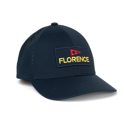 Color:Dark Navy-Florence Airtex Trucker Hat