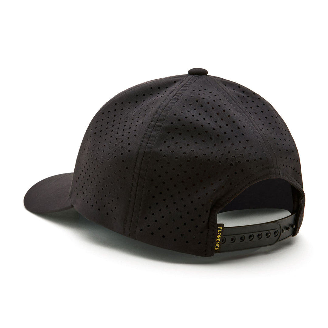 Color:Black Camo-Florence Camo Airtex Trucker Hat-alt