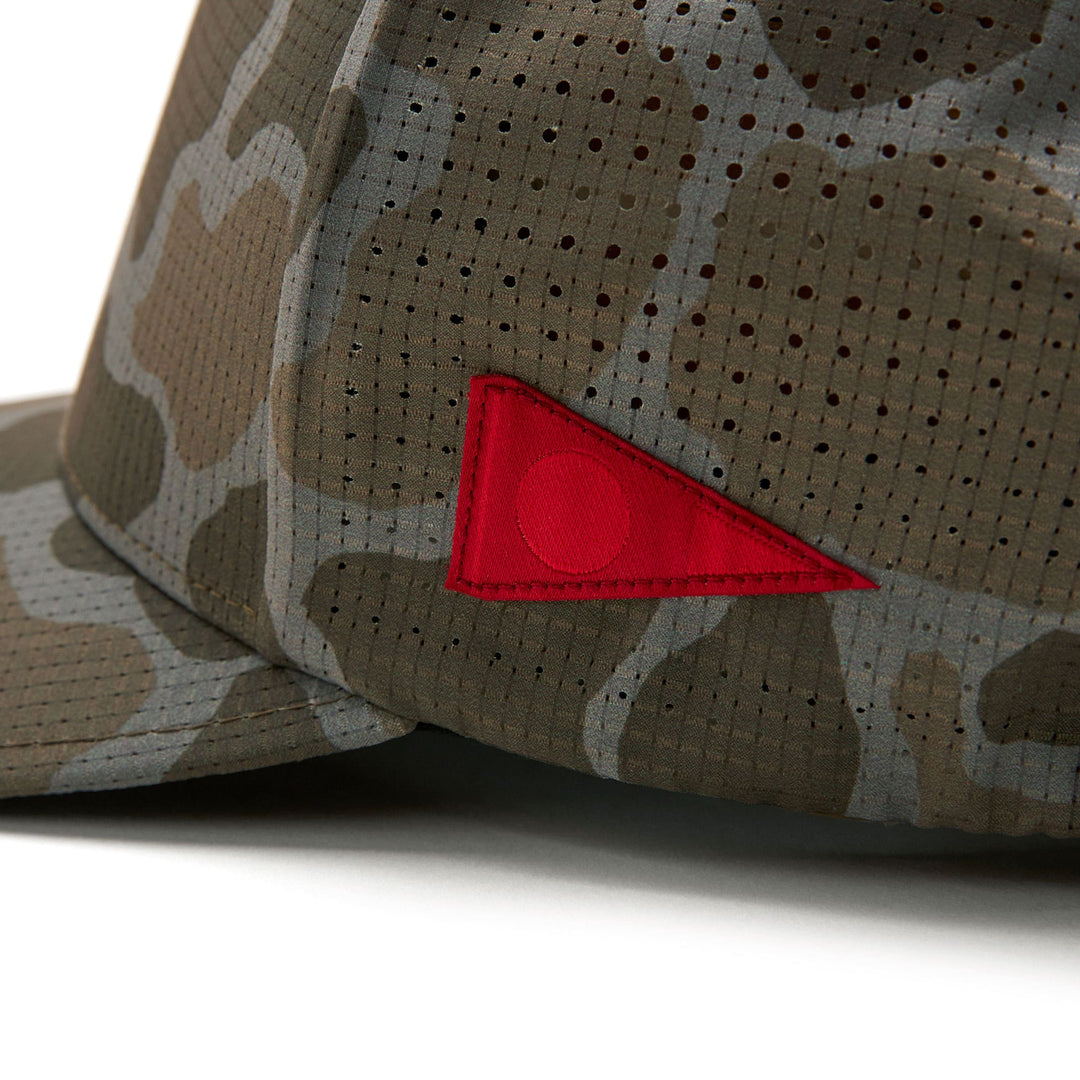 Color:Burnt Olive Camo-Florence Performance Airtex Hat