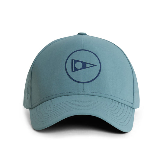 Color:Sea Blue-Cordura® Airtex Delta Trucker Hat