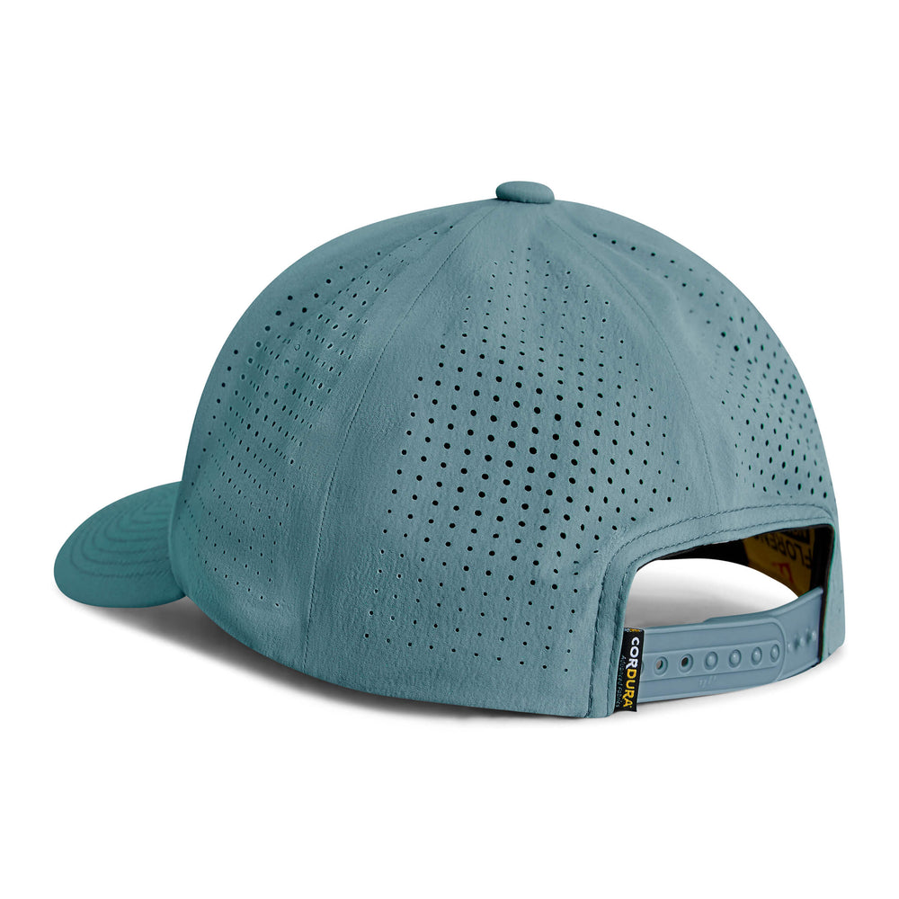 Color:Sea Blue-Cordura® Airtex Delta Trucker Hat -alt