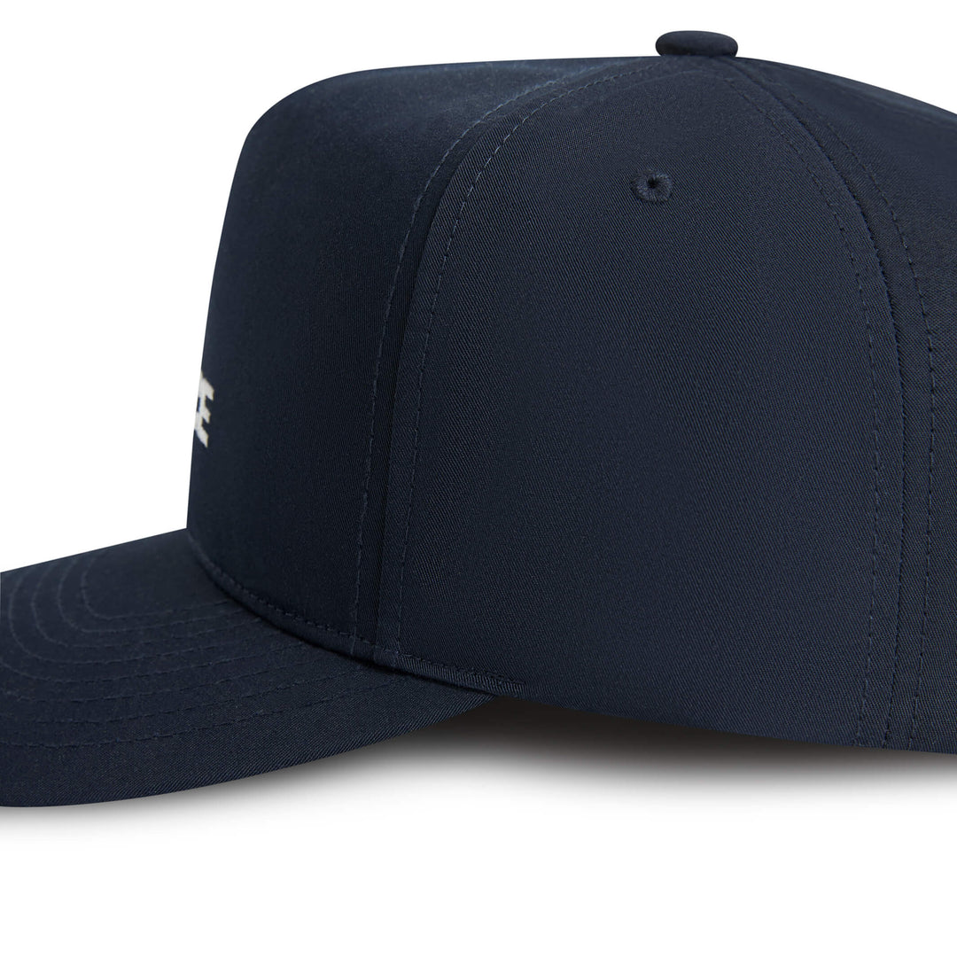 Color:Navy-Florence Logo Twill Hat
