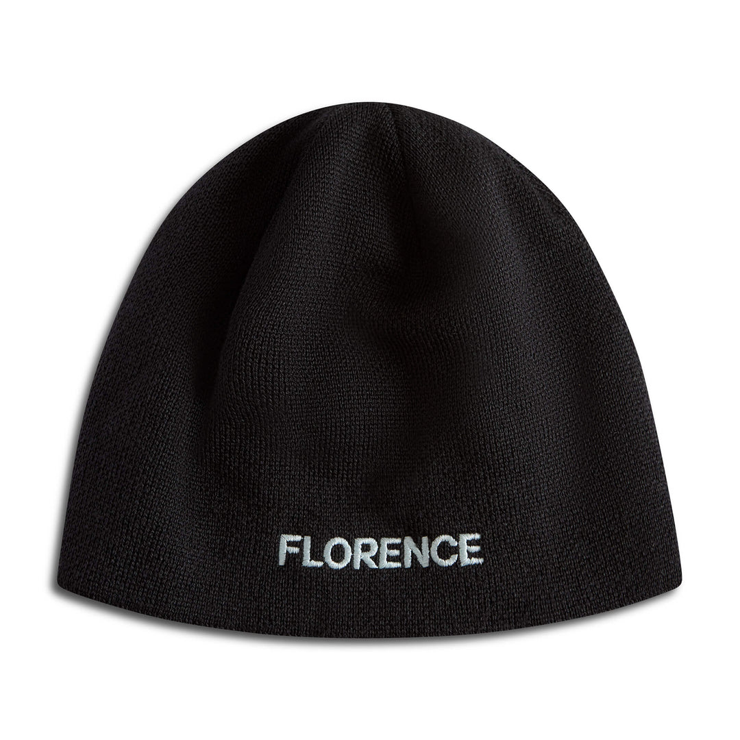 Color:Black-Jacquard Logo Beanie
