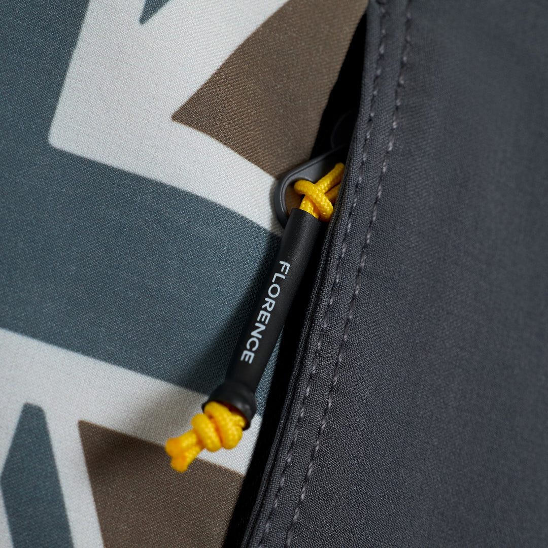 Color:Charcoal-Florence Marine X Pro Hawaii Boardshort