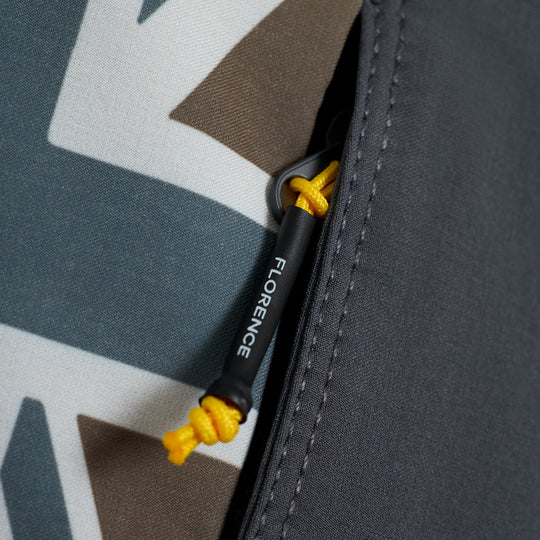 Color:Charcoal-Florence Marine X Pro Hawaii Boardshort