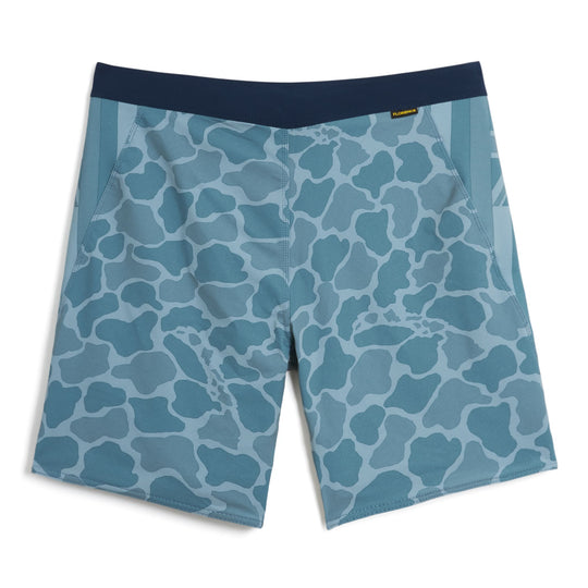 Color:Light Sea Blue Camo-F1 Pro Hawaii Camo Boardshort-alt