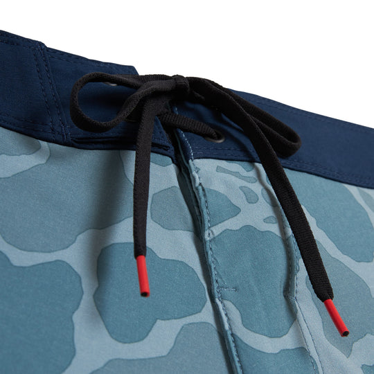 Color:Light Sea Blue Camo-F1 Pro Hawaii Camo Boardshort
