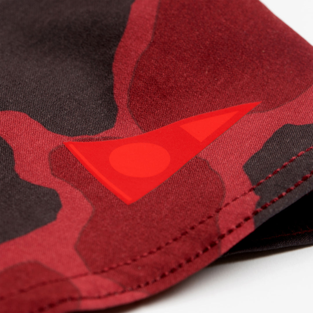 Color:Maroon-Florence Marine X Pro Hawaii Boardshort