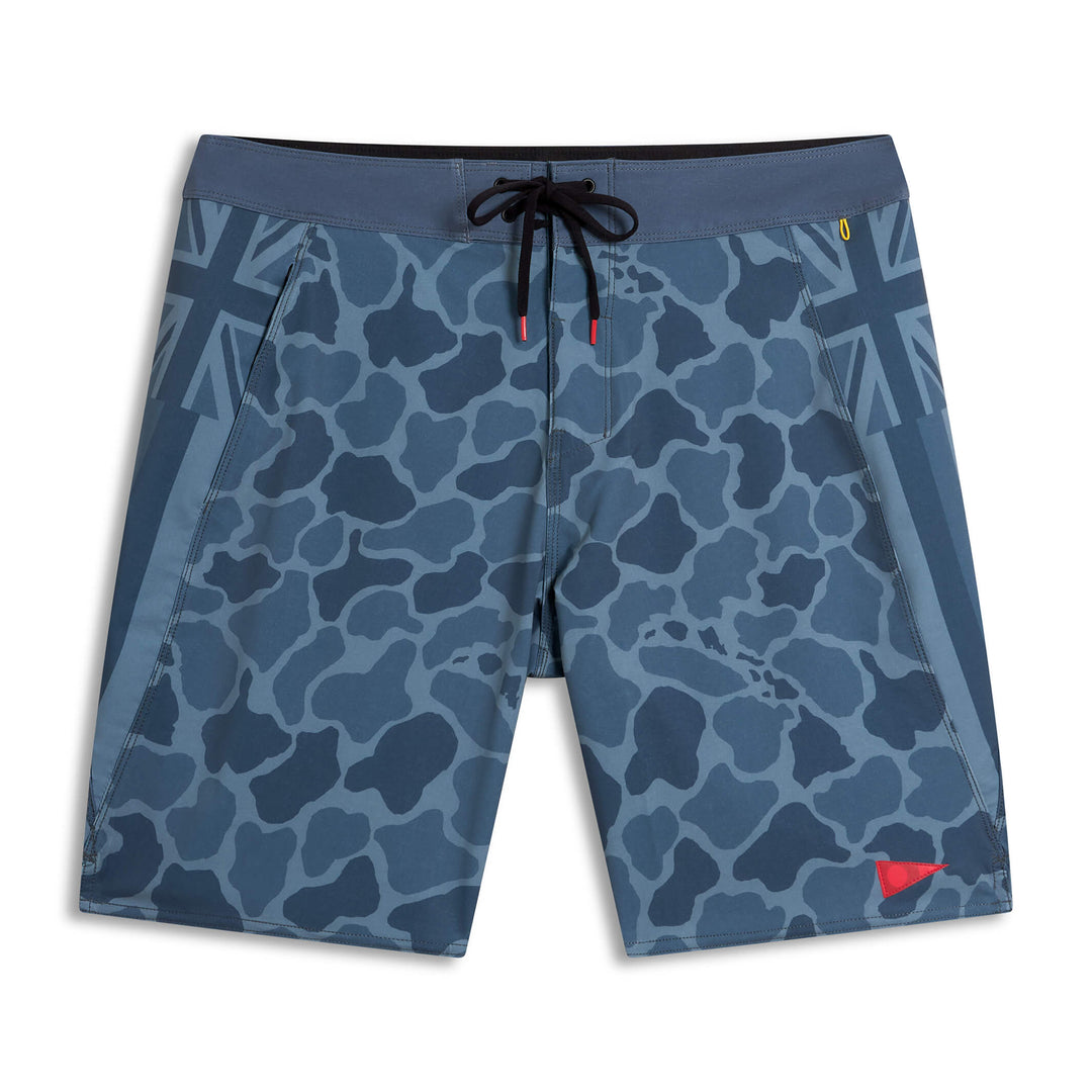 Color:Maritime Camo-F1 Pro Hawaii Camo Boardshort