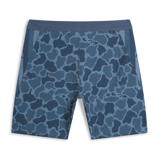 Color:Maritime Camo-F1 Pro Hawaii Camo Boardshort -alt