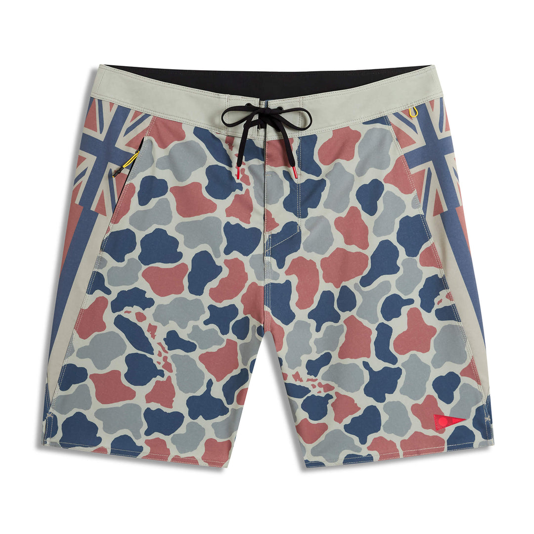 Color:Turkish Camo-F1 Pro Hawaii Camo Boardshort