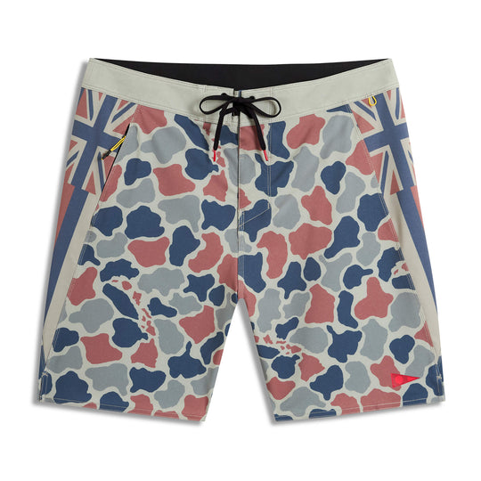Color:Turkish Camo-F1 Pro Hawaii Camo Boardshort