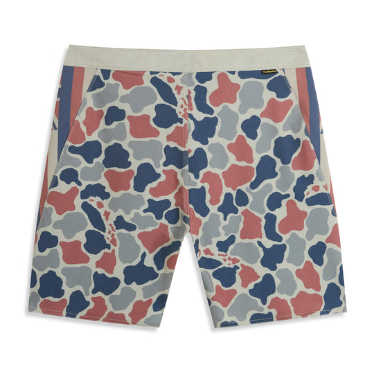 Color:Turkish Camo-F1 Pro Hawaii Camo Boardshort -alt