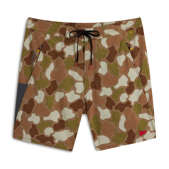 Color:Arid Tan Camo-F1 Cordura® Utility Boardshort