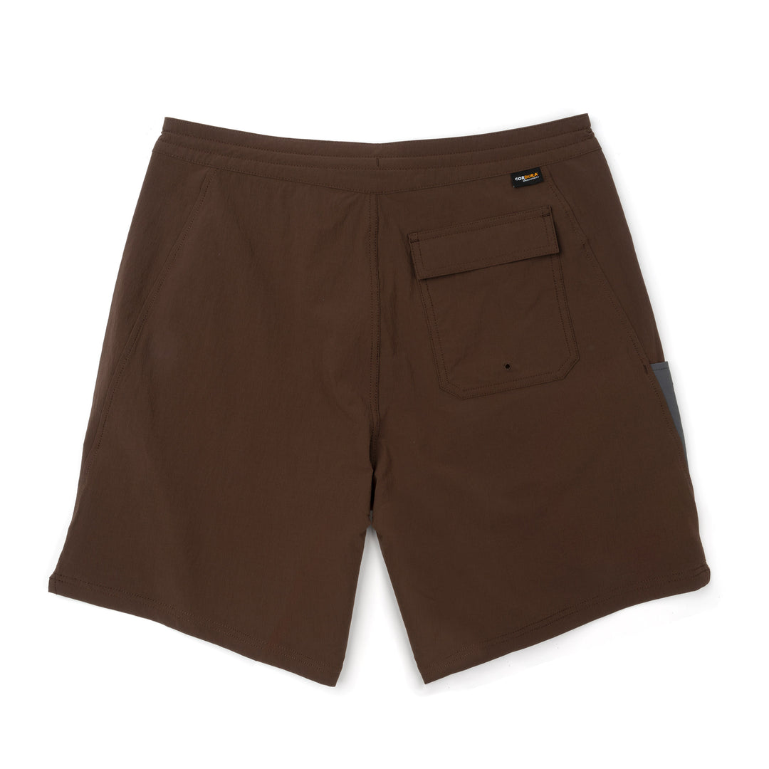 Color:Dark Brown-F1 Cordura® Utility Boardshort-alt