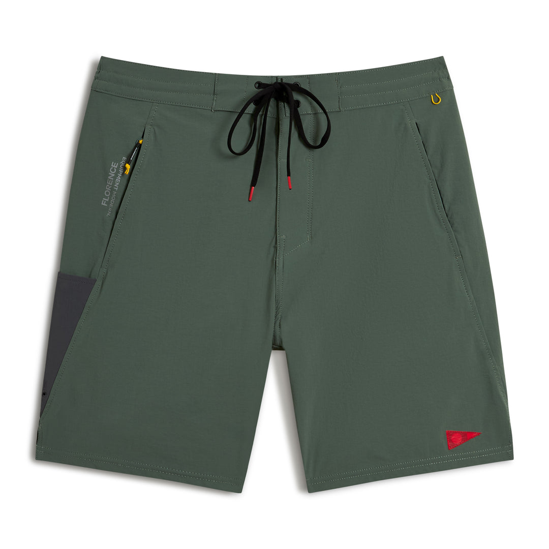 Color:Dark Sage-F1 Cordura® Utility Boardshort