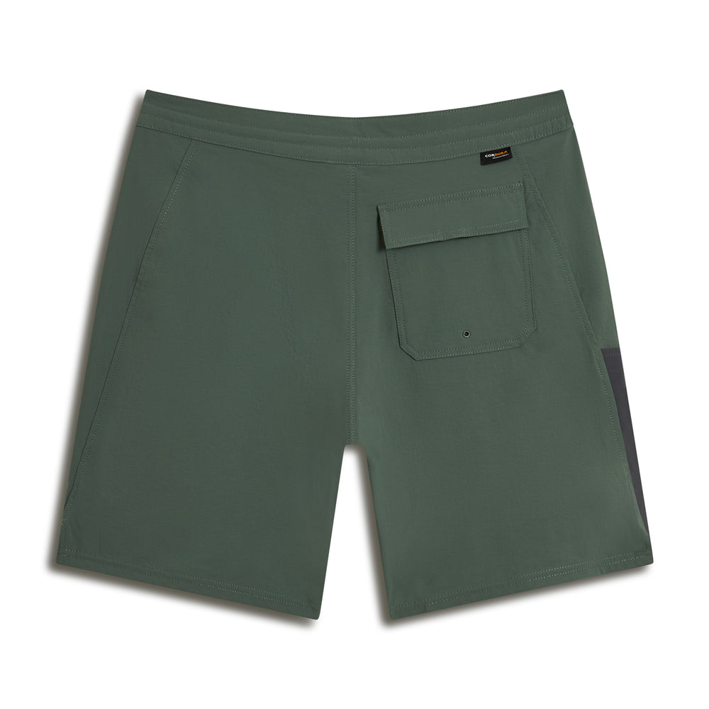 Color:Dark Sage-F1 Cordura® Utility Boardshort -alt