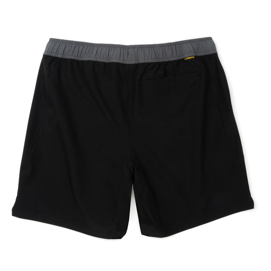 Color:Black-Florence Standard Issue Elastic Short-alt