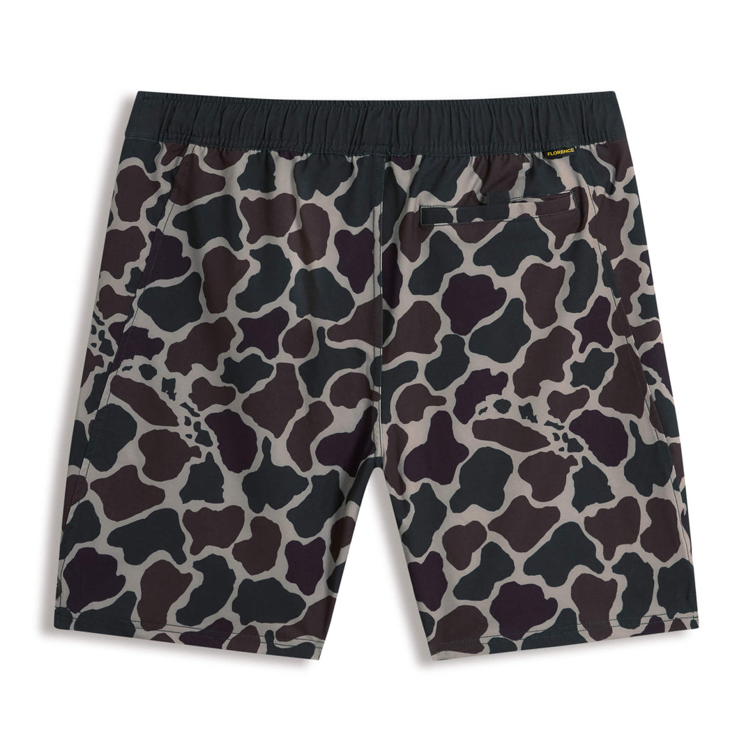 Color:Dusk Camo-Florence Standard Issue Elastic Short -alt