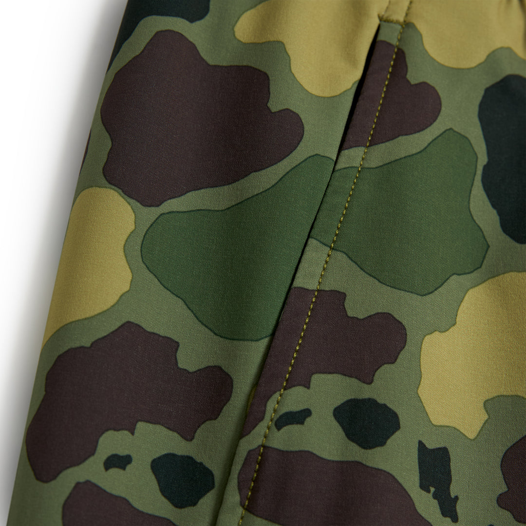 Color:Tropic Green Camo-Florence Standard Issue Elastic Short