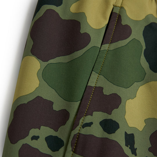 Color:Tropic Green Camo-Florence Standard Issue Elastic Short