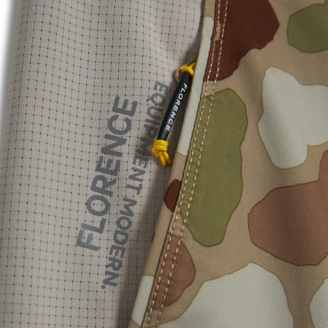 Color:Arid Tan Camo-Florence F1 Airtex Gamma Boardshort-al