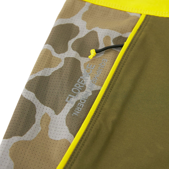 Color:Burnt Olive-Florence F1 Airtex Gamma Boardshort