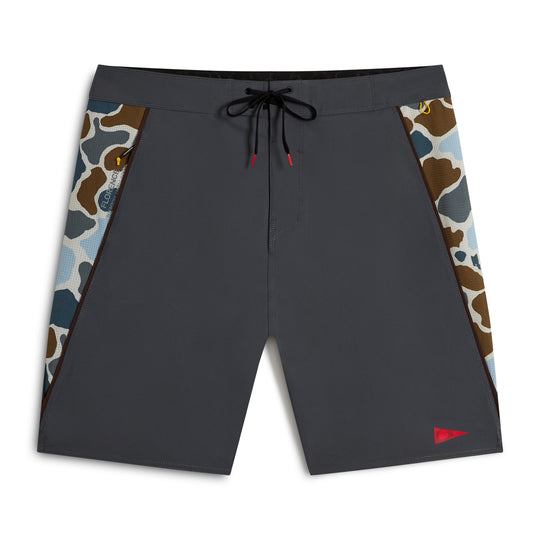 Color:Charcoal-Florence F1 Airtex Gamma Boardshort