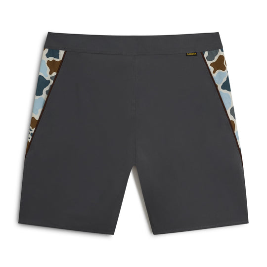 Color:Charcoal-Florence F1 Airtex Gamma Boardshort -alt