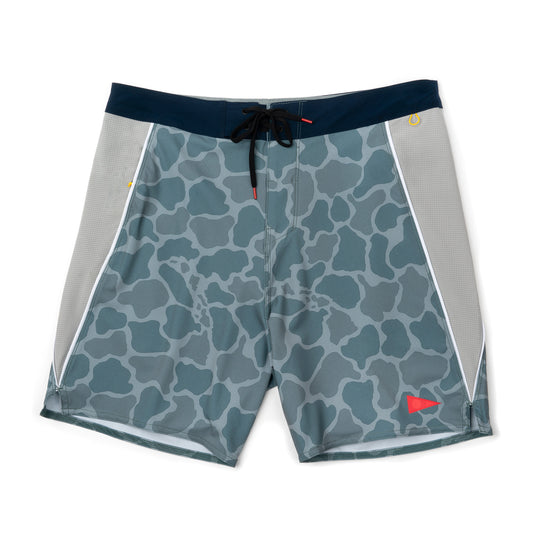 Color:Light Sea Blue Camo-Florence F1 Airtex Gamma Boardshort