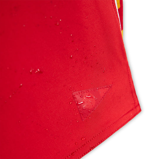 Color:Racing Red-Florence F1 Airtex Gamma Boardshort