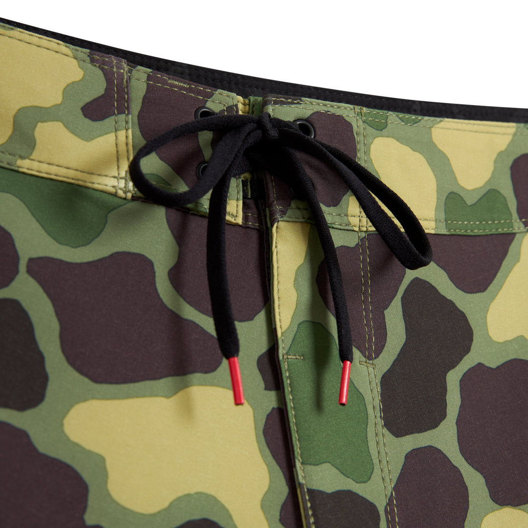 Color:Tropic Green Camo-Florence F1 Airtex Gamma Boardshort