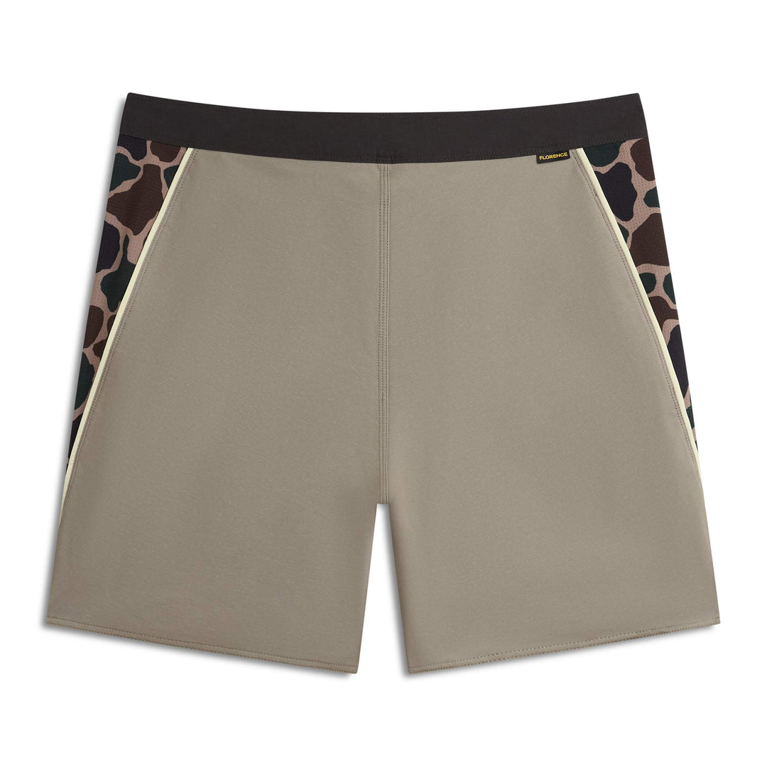 Color:Taupe-Florence F1 Airtex Gamma Boardshort -alt