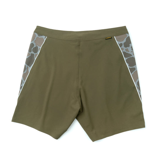 Color:Burnt Olive-Florence F1 Zero Boardshort -alt
