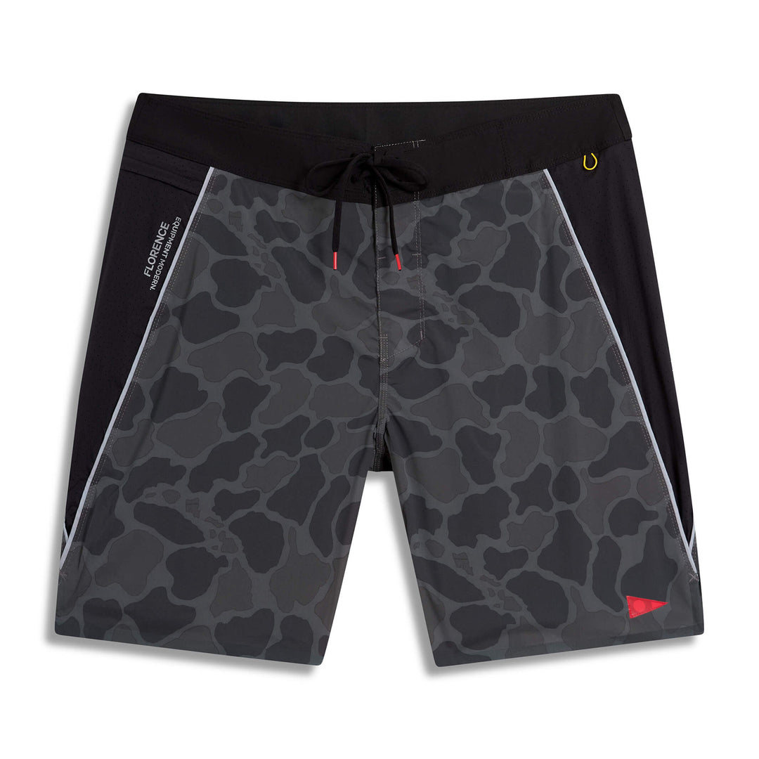 Color:Black Camo-Florence Airtex 2-in-1 Boardshort