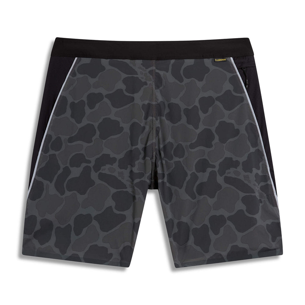 Color:Black Camo-Florence Airtex 2-in-1 Boardshort -alt