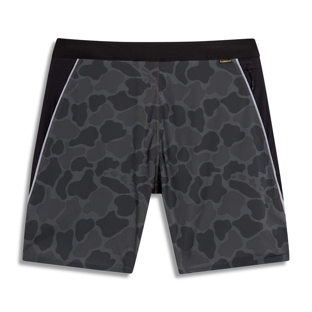 Color:Black Camo-Florence Airtex 2-in-1 Boardshort -alt