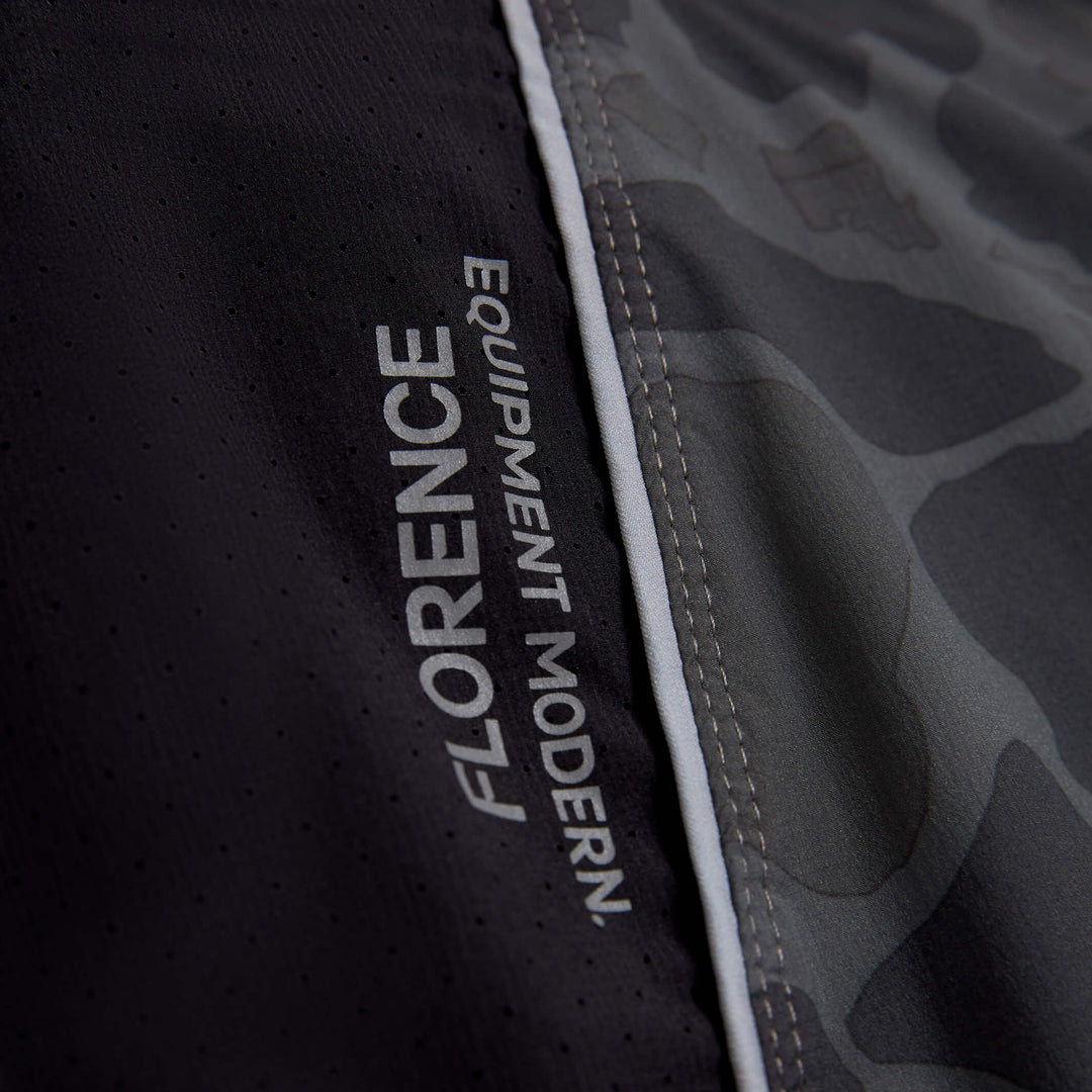 Color:Black Camo-Florence Airtex 2-in-1 Boardshort