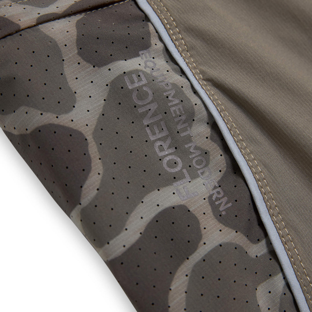Color:Moss Grey-Florence Airtex 2-in-1 Boardshort